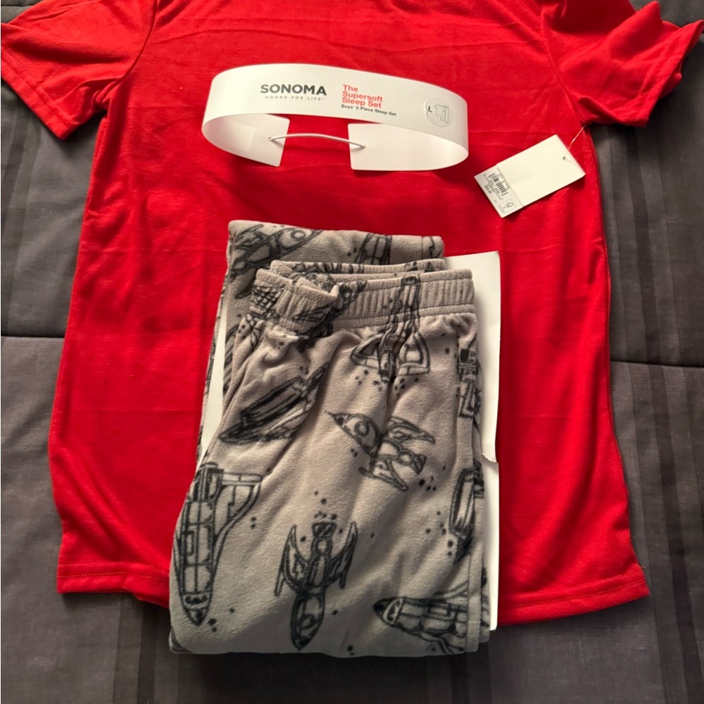 Sonoma Vibrant Red Sleepwear Top